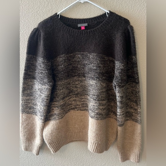 Vince Camuto Women's Gradation Crew Sweater Size Large NWOT - Picture 2 of 5